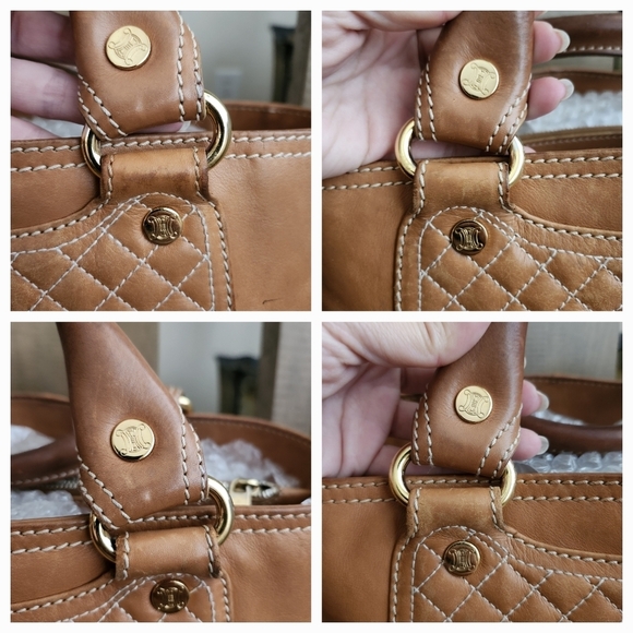 Celine Camel Leather Boogie Handbag - Picture 7 of 15